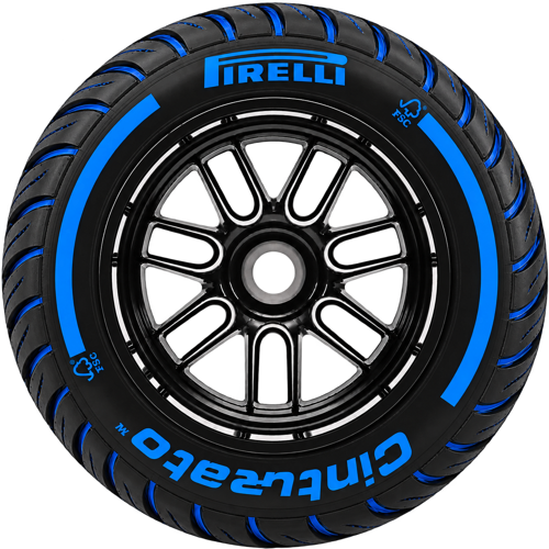 Шина Pirelli Cinturato Wet, синяя полоса